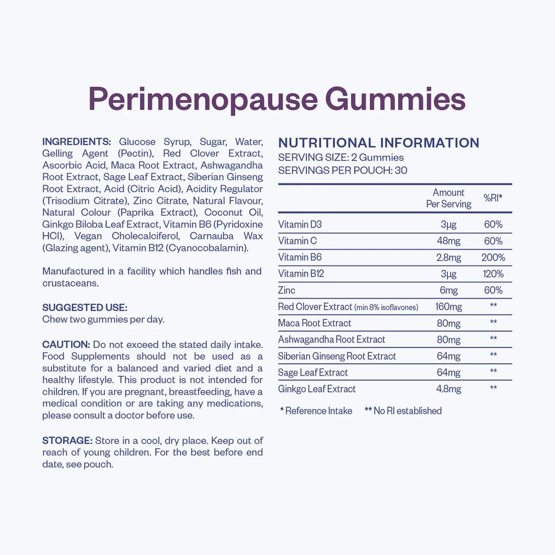 DIRAST ® Perimenopause Gummies