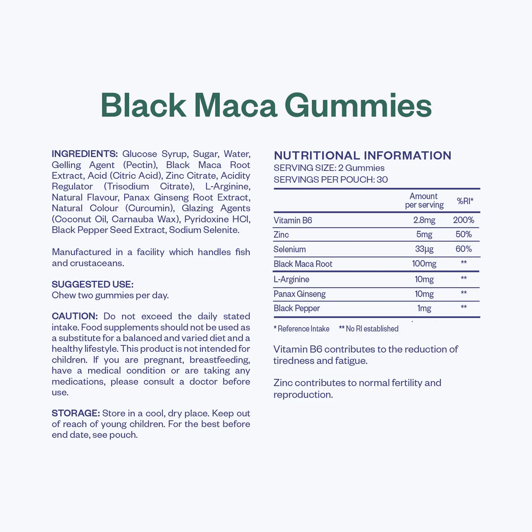 DIRAST ® Black Maca Gummies™