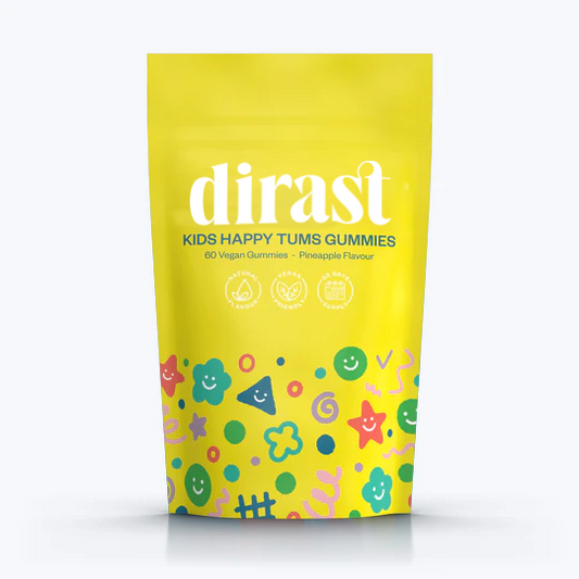 DIRAST ®Kids Happy Tums Gummies™