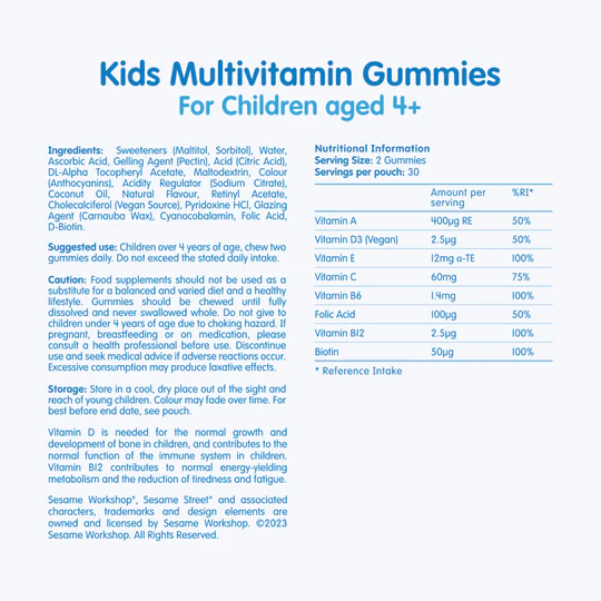 DIRAST ® Kids Multivitamin Gummies™